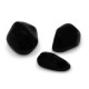 Piedras naturales Obsidiana pepitas 5-11mm - Negro